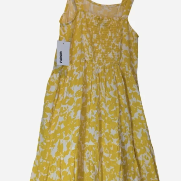 Yellow Floral Maxi Dress - Picture 12 of 12
